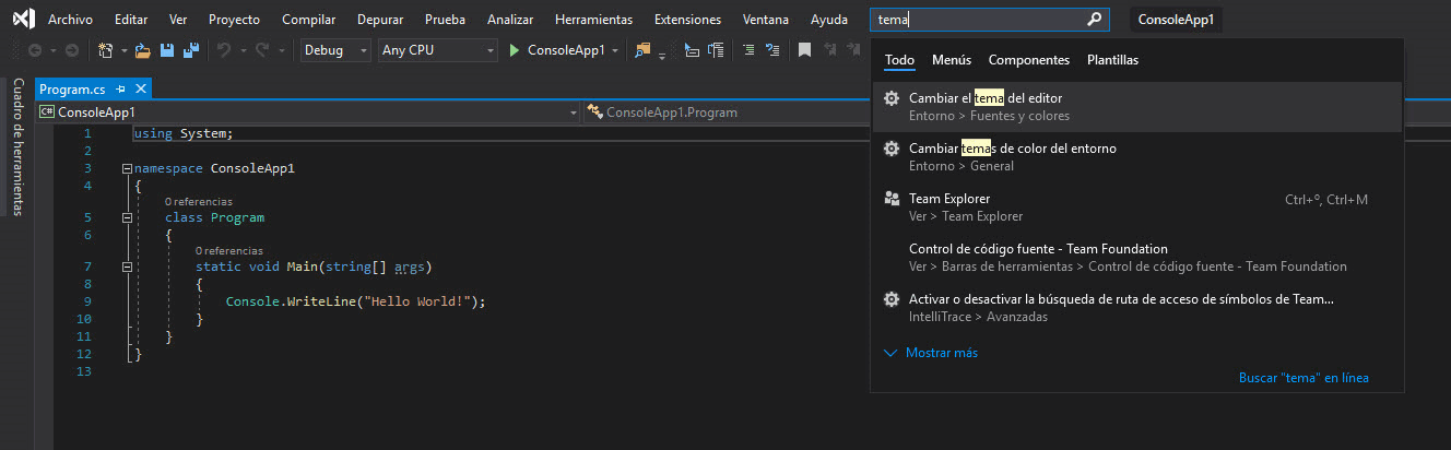 Обзор visual studio 2019